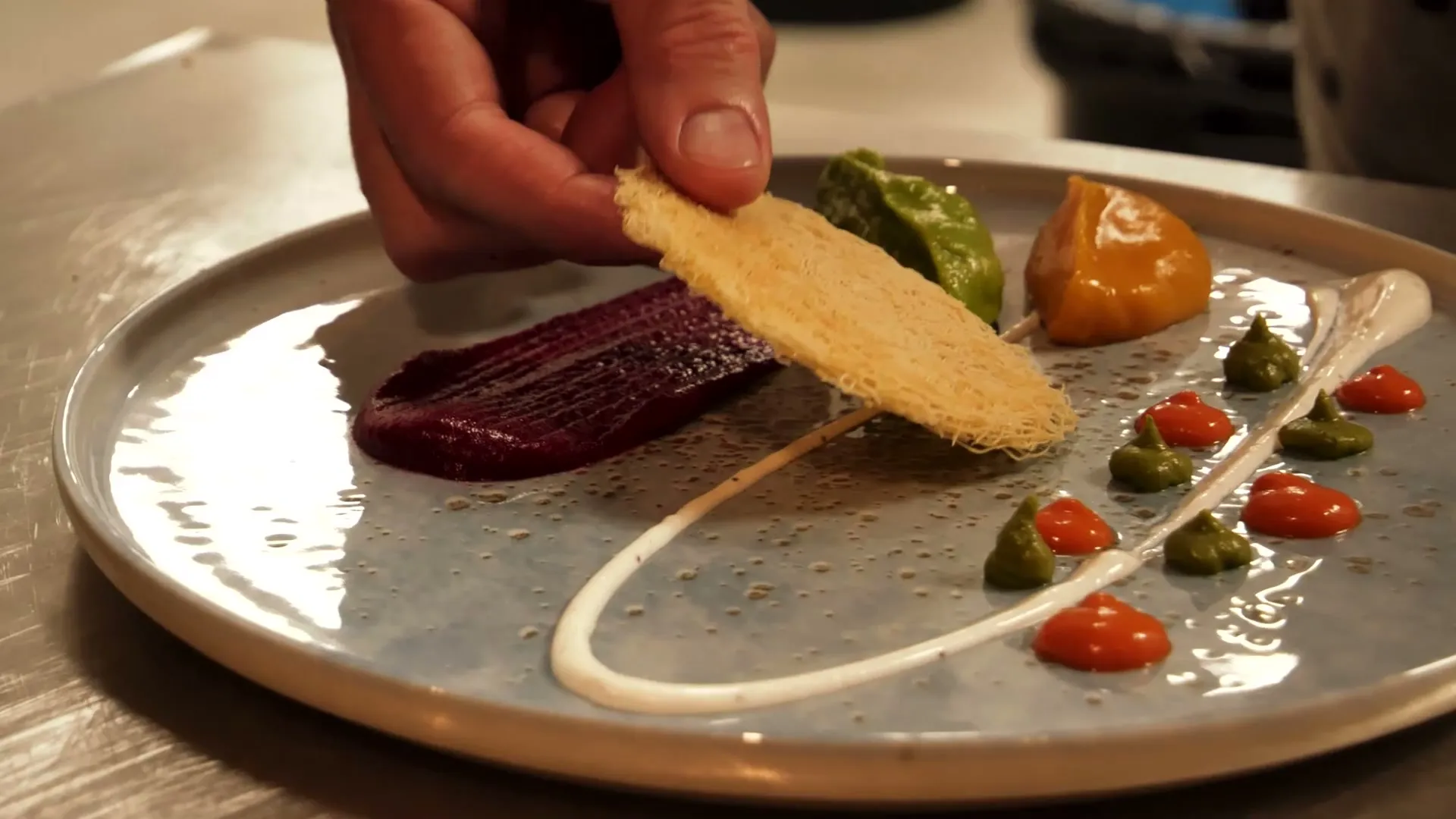 Plated dish at Nassau Restaurant